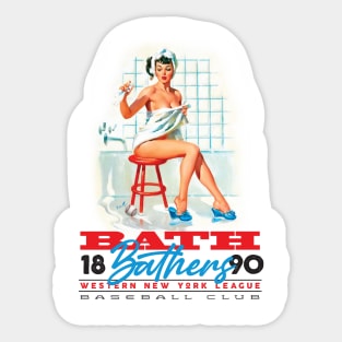 Bath Bathers Sticker